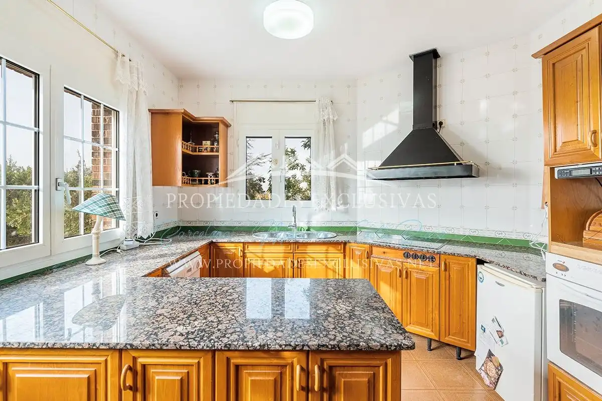 Cocina de Casa o chalet en venta en Teià con Aire acondicionado, Calefacción y Jardín privado