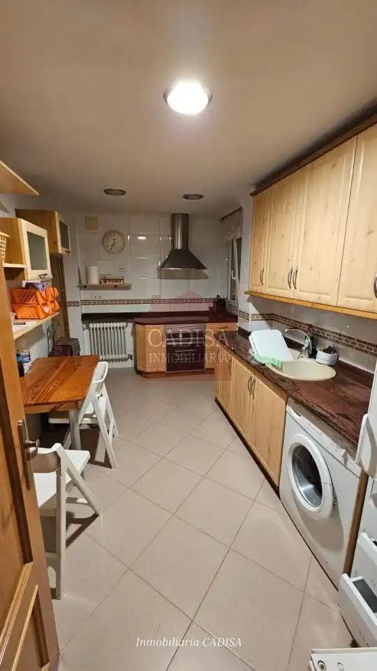 Kitchen of Flat for rent in Salamanca  with Air Conditioner, Heating and Furnished