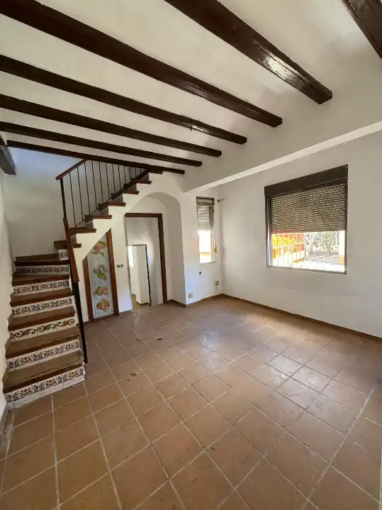 Sala d'estar de Casa o xalet en venda en Xàtiva amb Aire condicionat, Terrassa i Internet