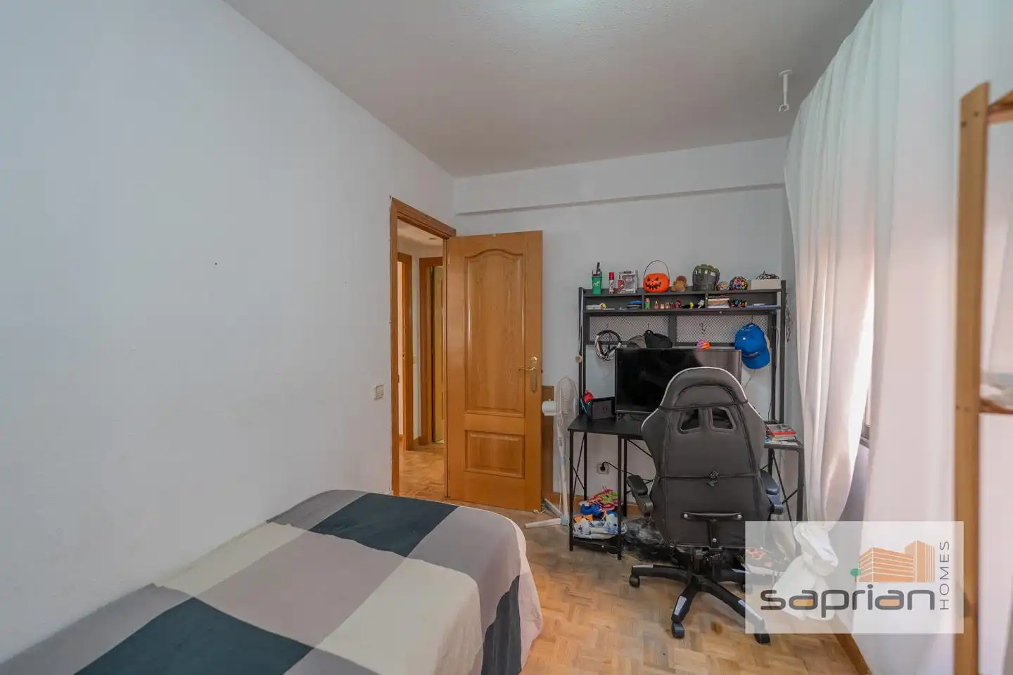 Schlafzimmer von Wohnung zum Verkauf in Pozuelo de Alarcón mit Heizung, Terrasse und Abstellraum