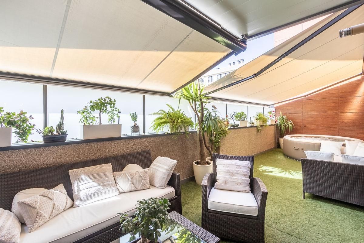 Terrace of Flat for sale in  Granada Capital  with Heating, Terrace and Storage room