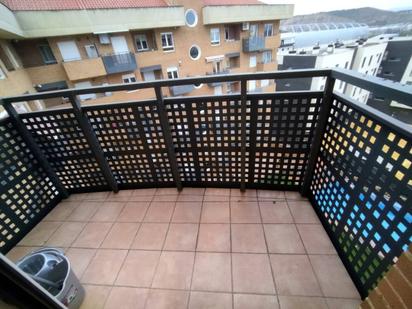 Balcony of Flat for sale in  Logroño  with Heating, Private garden and Terrace