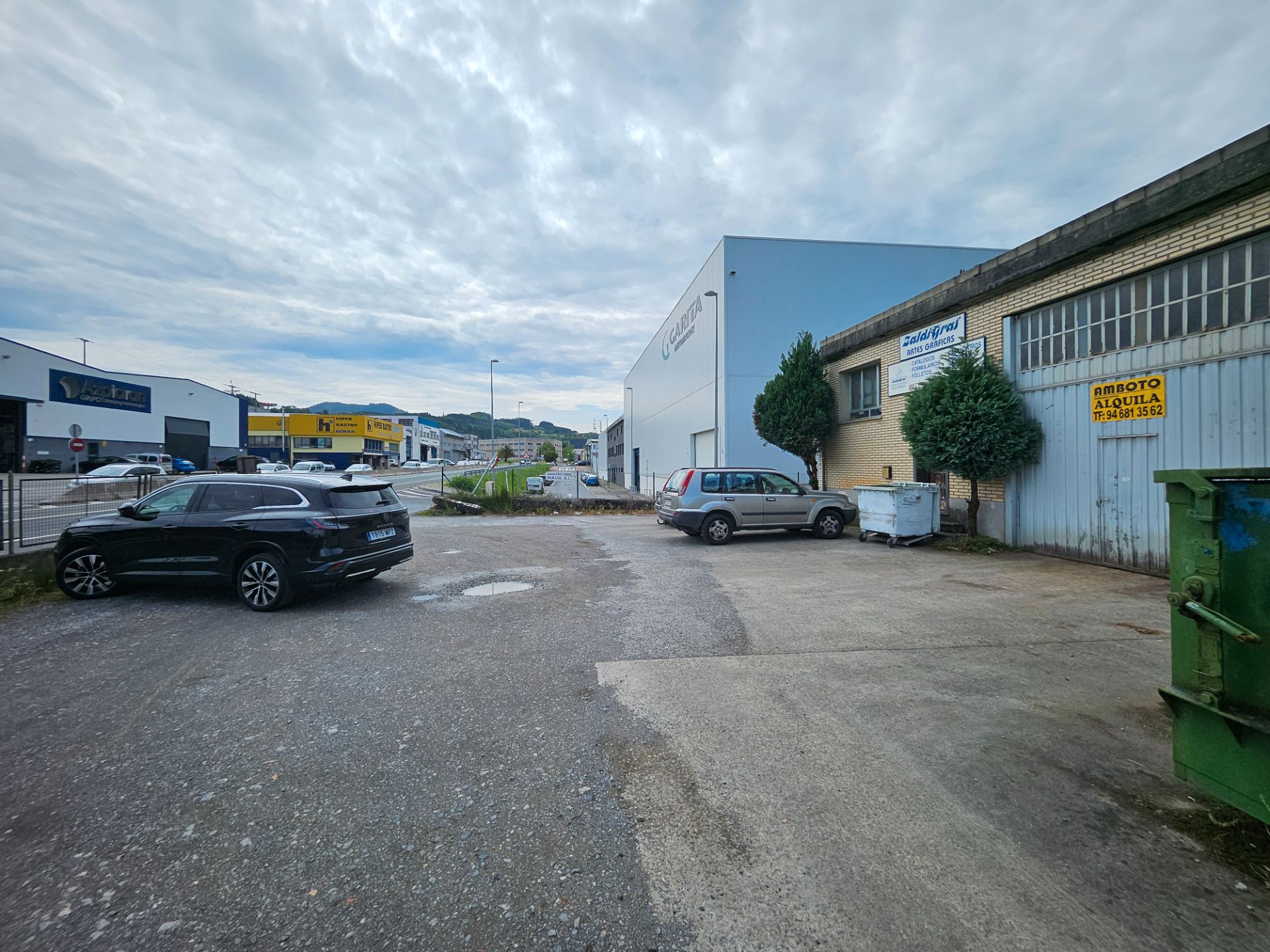 Aparcament de Nau industrial de lloguer en Berriz amb Calefacció
