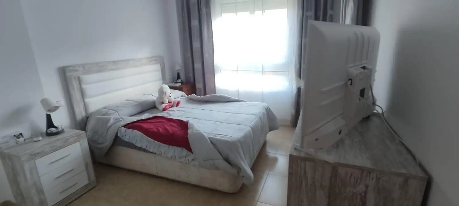 Bedroom of Flat for sale in Roquetas de Mar  with Terrace and Community pool