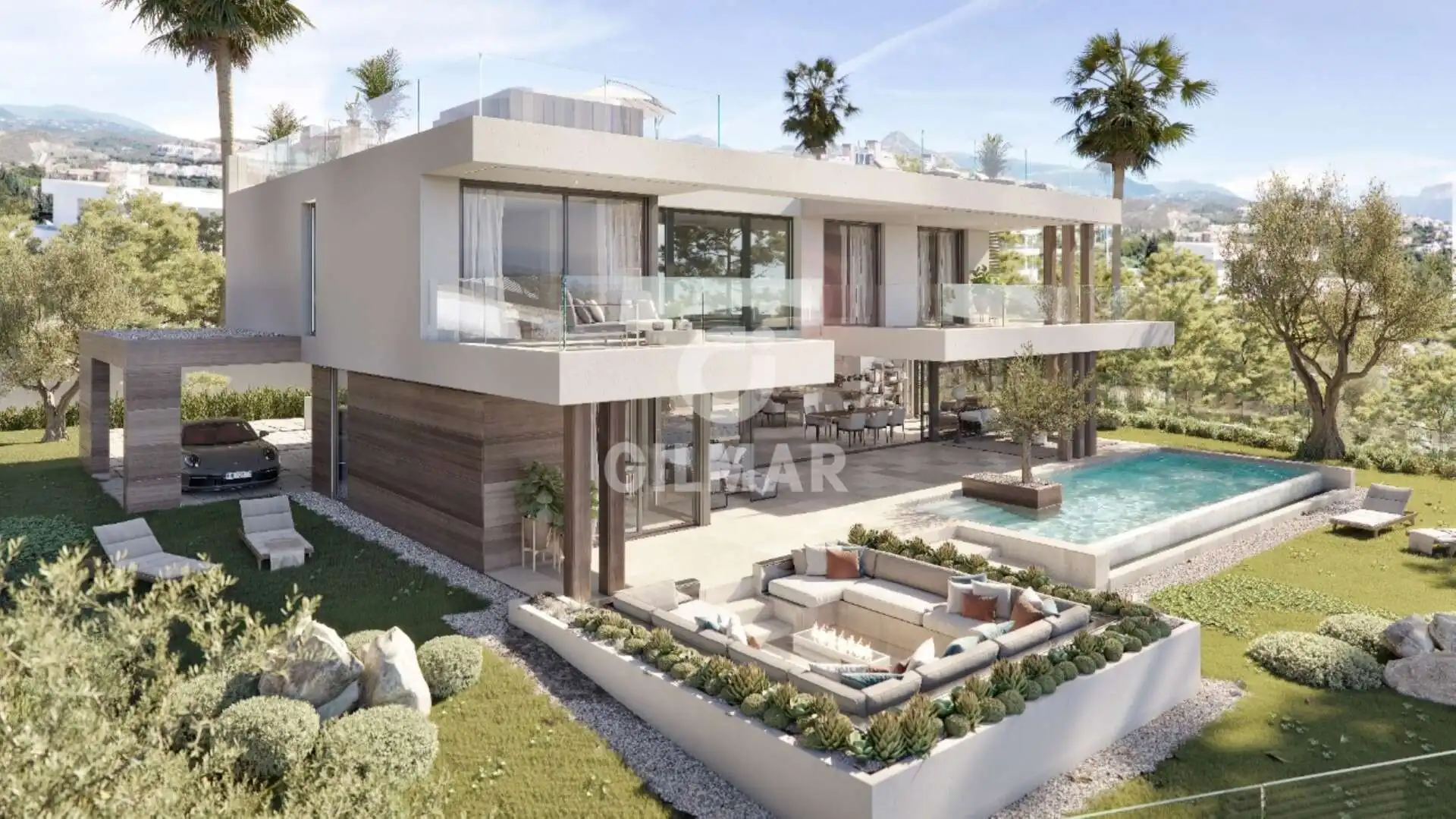 Vista exterior de Casa o chalet en venta en Sotogrande con Calefacción y Piscina