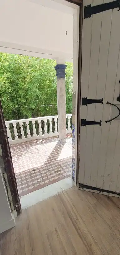 Terrassa de Casa adosada en venda en Bilbao  amb Aire condicionat, Calefacció i Jardí privat