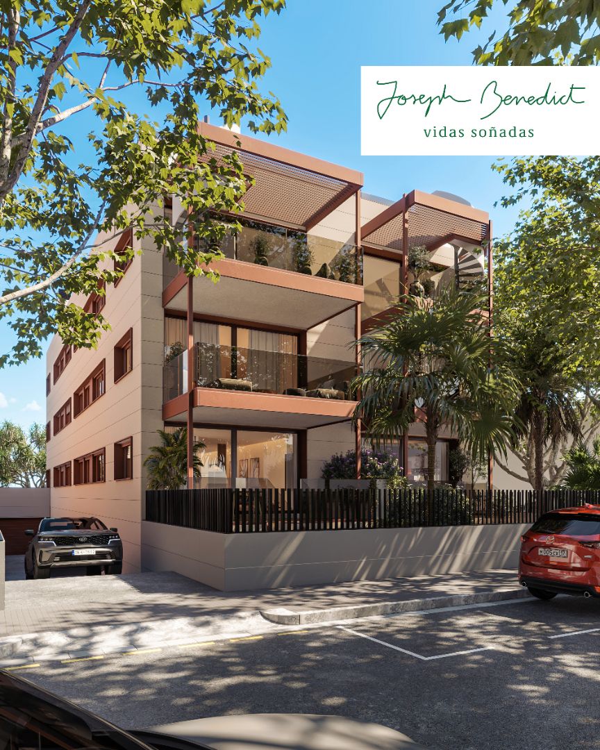 Exterior view of Planta baja for sale in Castelldefels  with Air Conditioner, Heating and Private garden