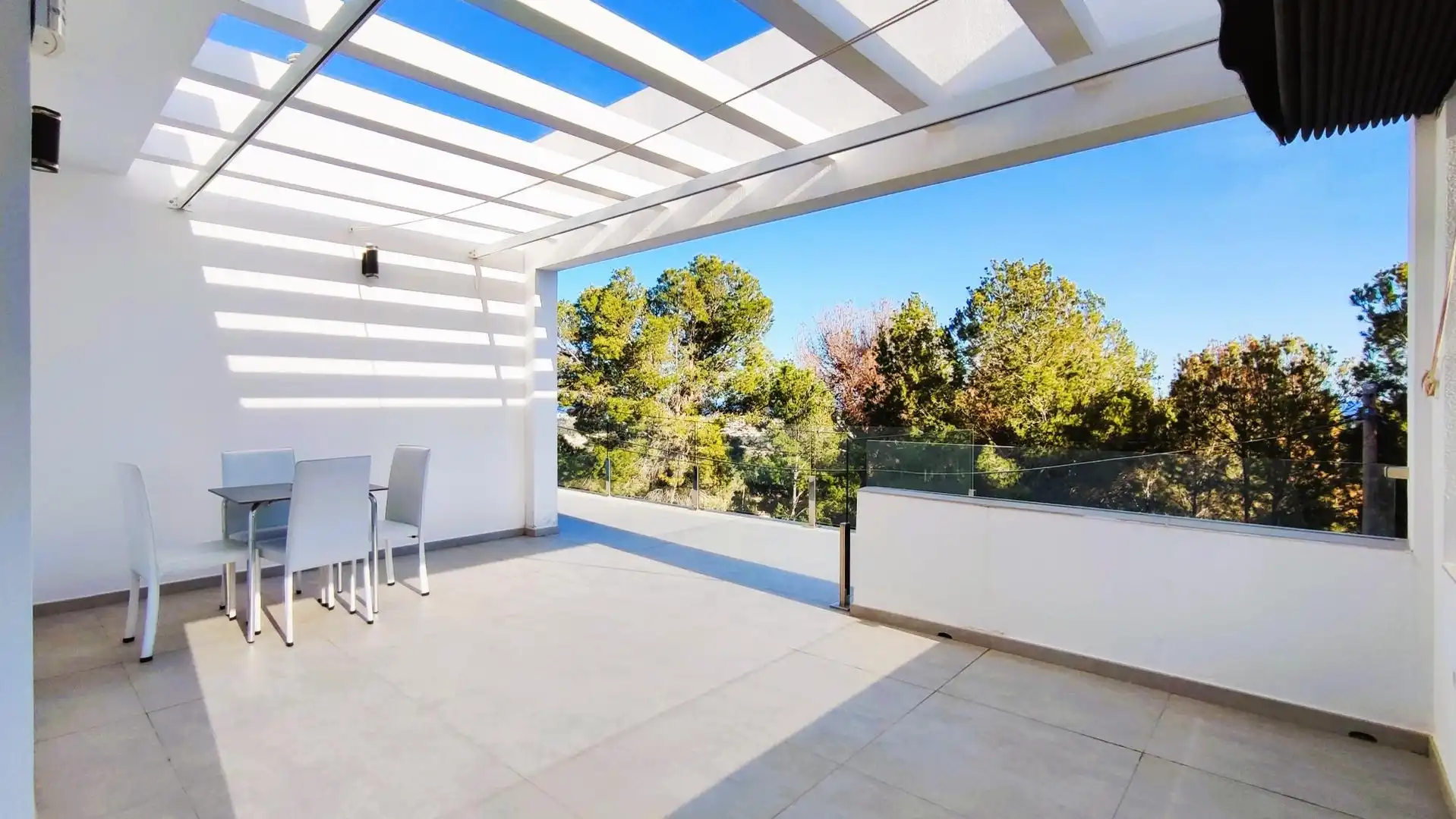 Terrassa de Casa o xalet en venda en Calpe / Calp amb Aire condicionat, Jardí privat i Terrassa