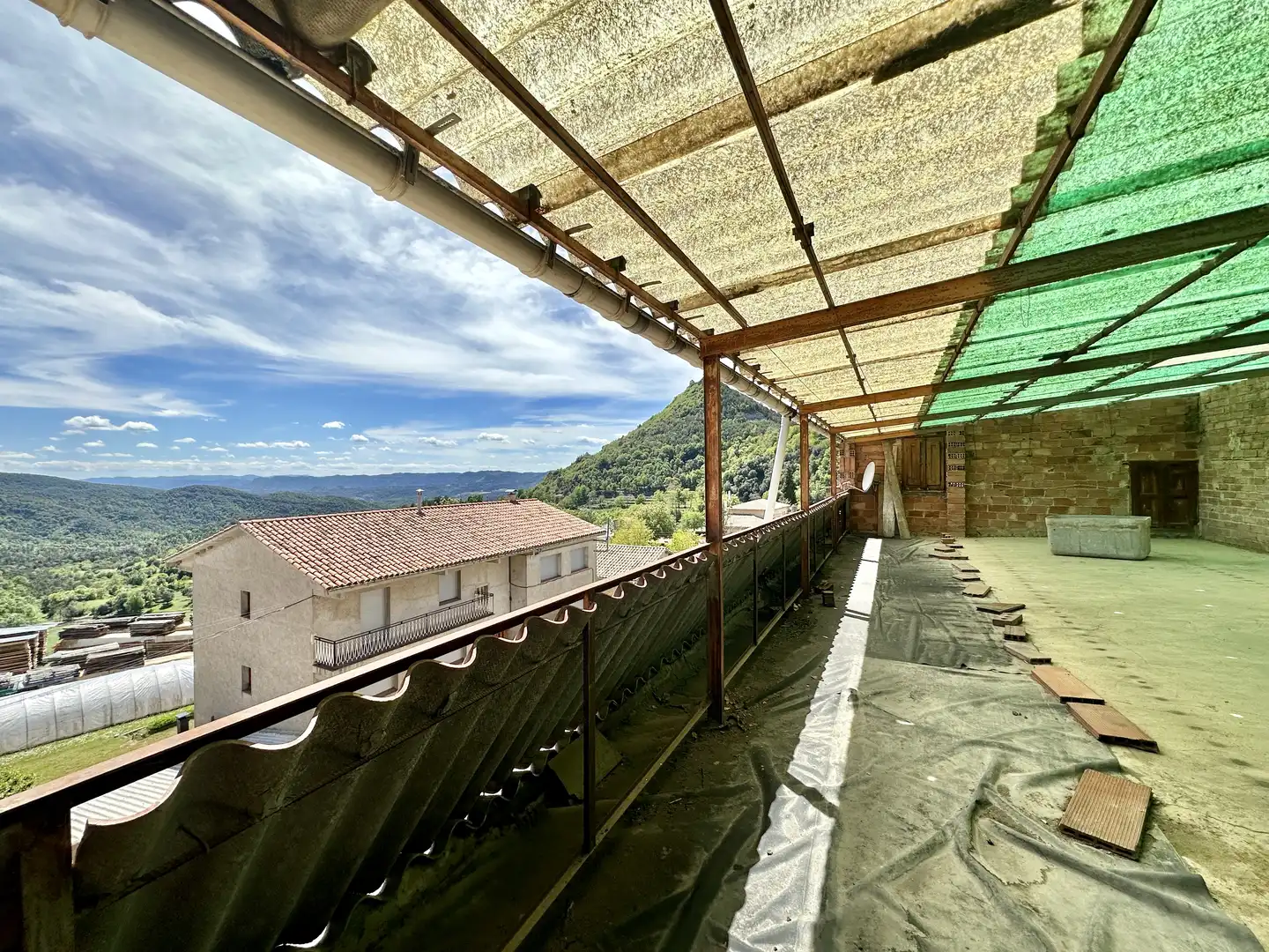 Terrace of Commercial properties for sale in Santa Maria de Besora  with Heating and Terrace