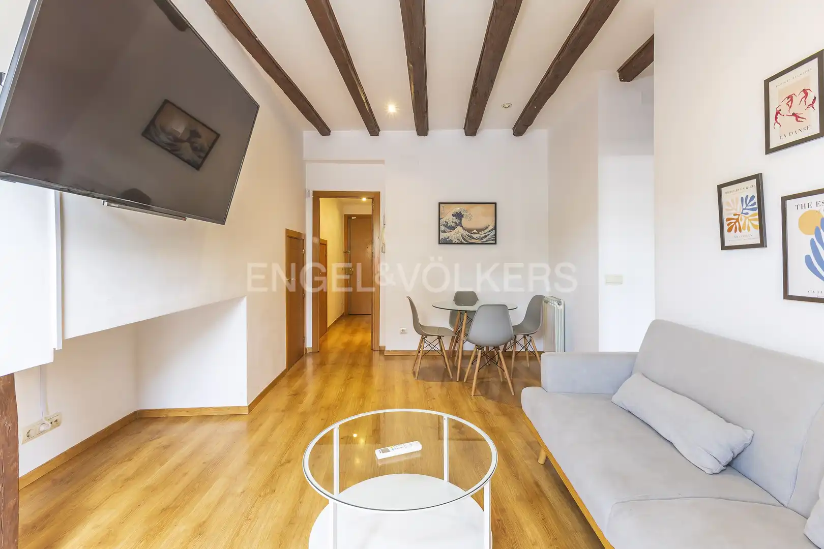 Sala de estar de Ático en venta en Madrid con Aire acondicionado, Calefacción y Terraza