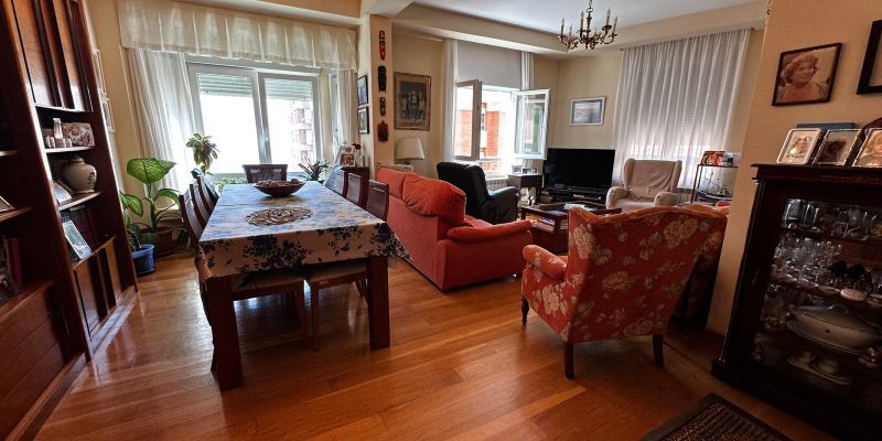 Living room of Flat for sale in Santander  with Terrace and Balcony