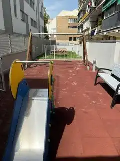 Terraza de Apartamento de alquiler en Madrid con Aire acondicionado, Calefacción y Trastero