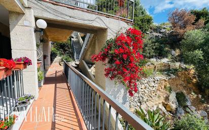 Exterior view of Apartment for sale in Sitges  with Private garden, Terrace and Swimming Pool