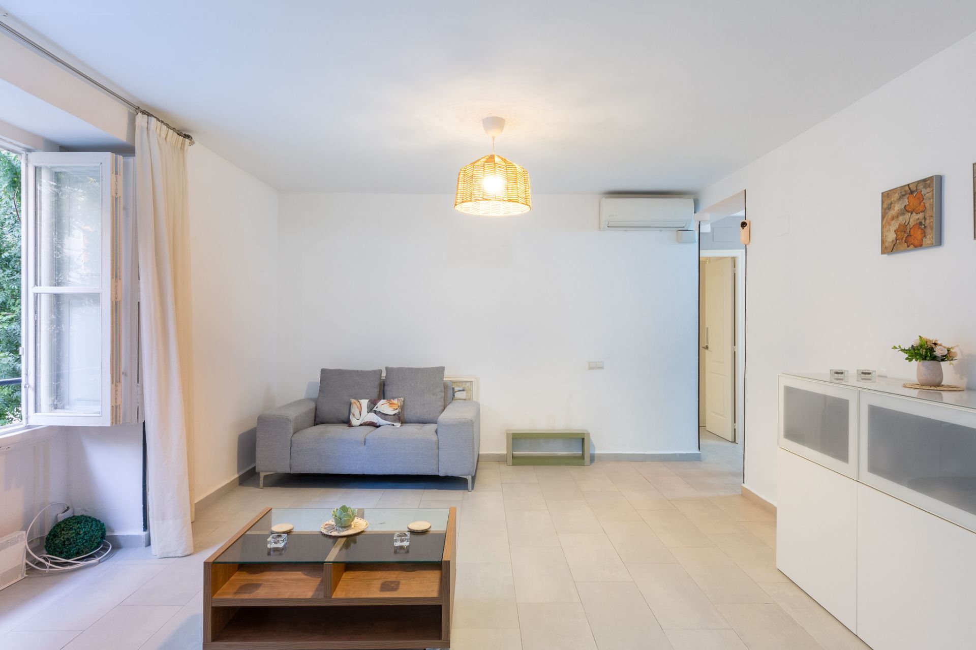 Sala d'estar de Pis en venda en  Valencia Capital amb Aire condicionat, Calefacció i Terrassa