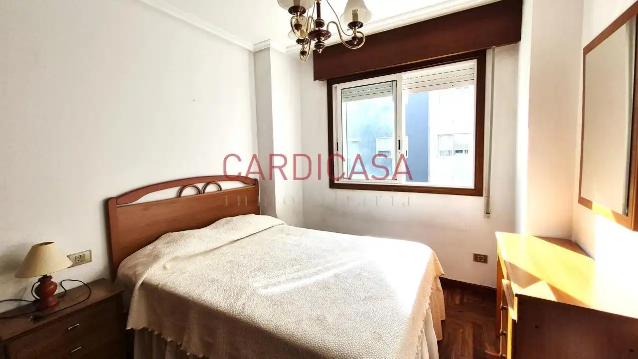 Bedroom of Flat for sale in Redondela  with Heating, Parquet flooring and Storage room