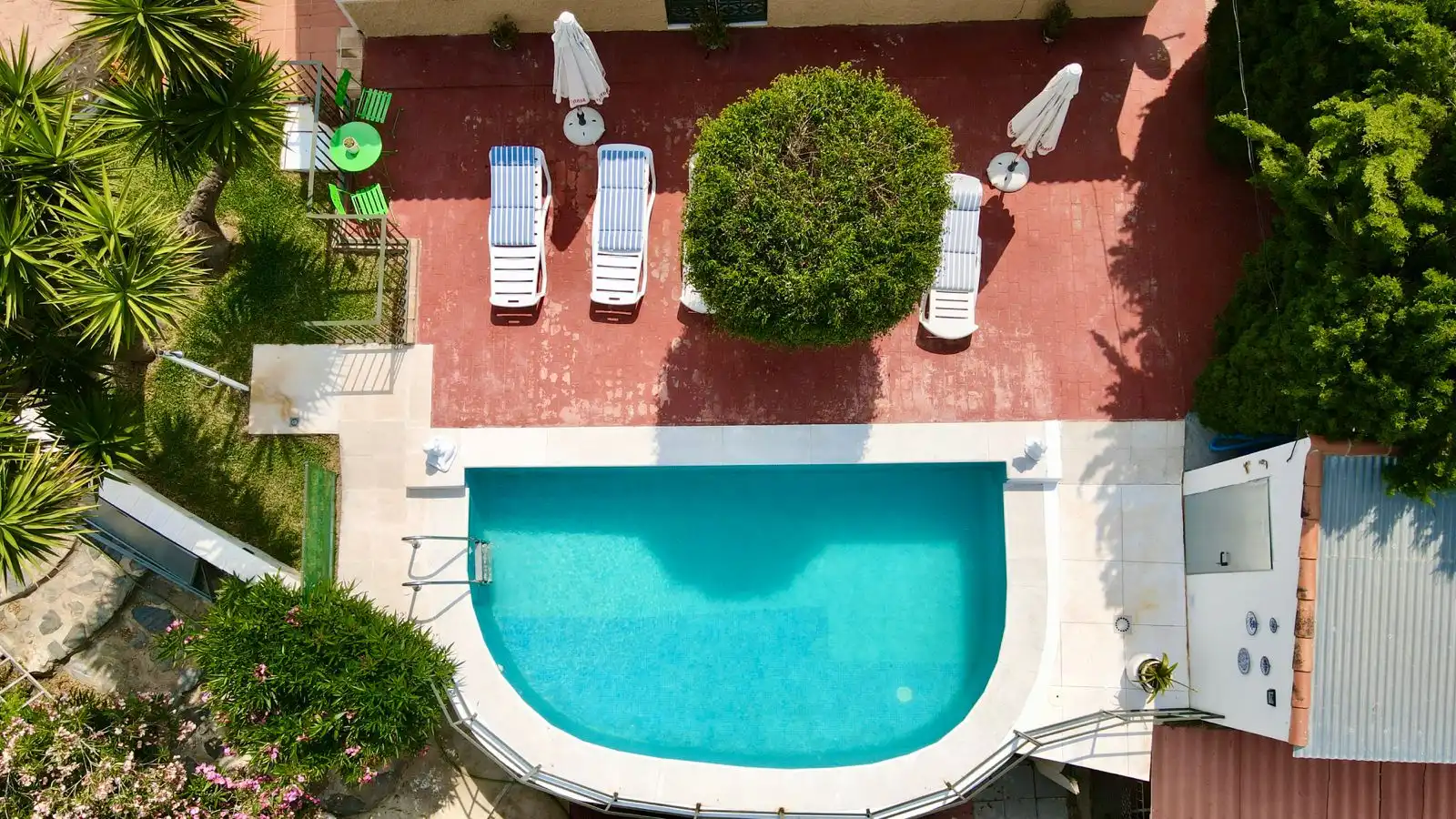 Piscina de Finca rústica en venta en Cártama con Aire acondicionado, Jardín privado y Terraza