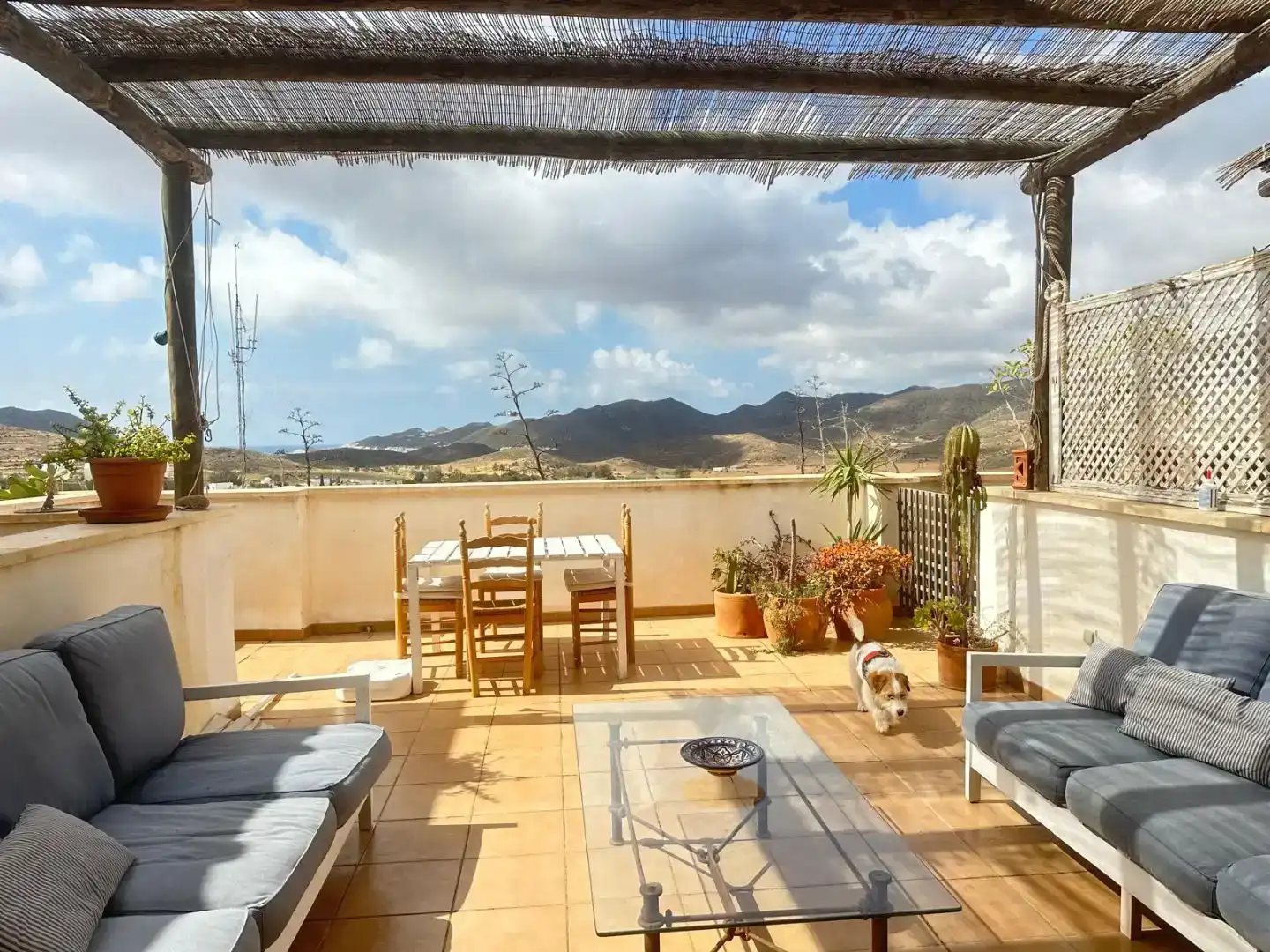 Terrassa de Casa adosada en venda en Níjar