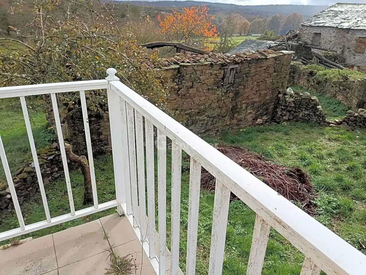 Balcony of Country homes for sale in San Xoán de Río  with Private garden, Terrace and Storage room