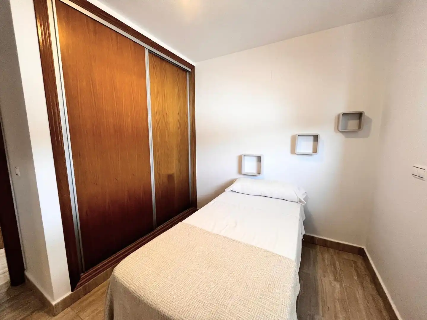 Bedroom of Ground floor for rent in L'Alfàs del Pi  with Air Conditioner, Heating and Terrace