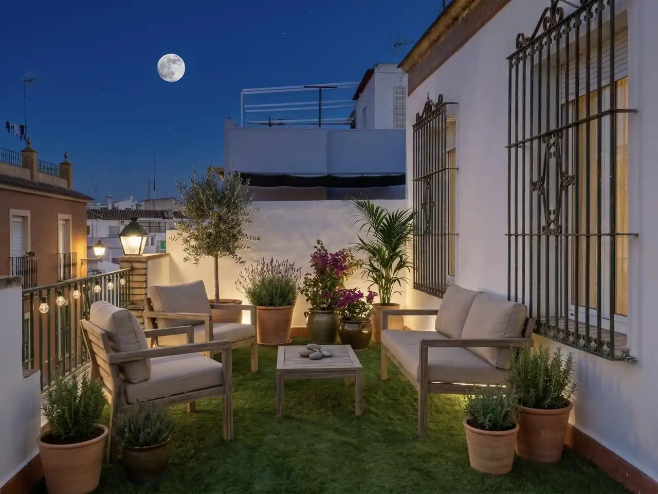 Terraza de Casa adosada en venta en Umbrete con Aire acondicionado, Terraza y Balcón