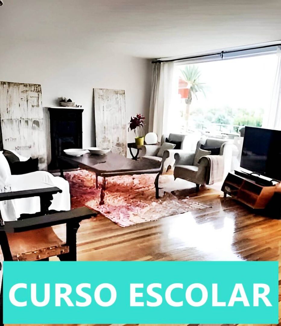 Living room of Flat to rent in Santander  with Heating, Terrace and Furnished