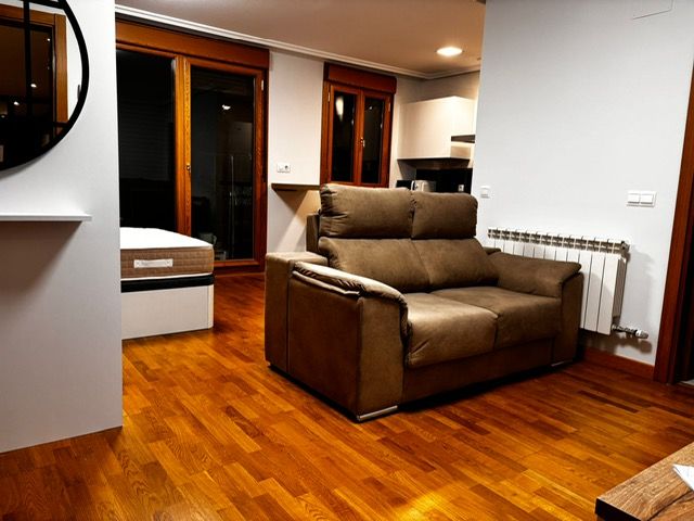 Living room of Apartment for sale in Santa Marta de Tormes  with Heating, Parquet flooring and Terrace