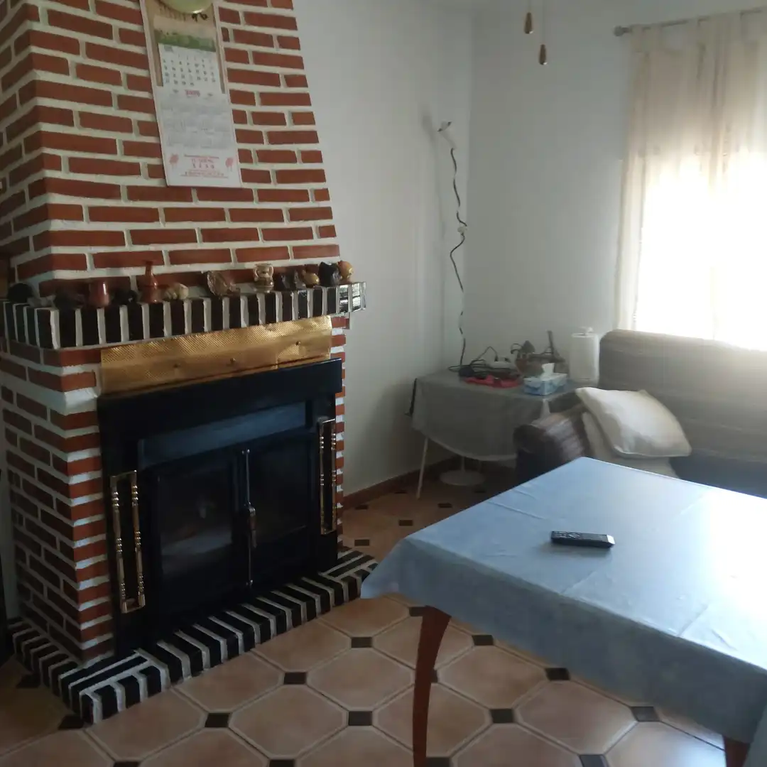 Sala de estar de Ático en venta en Yeste con Terraza, Amueblado y Horno