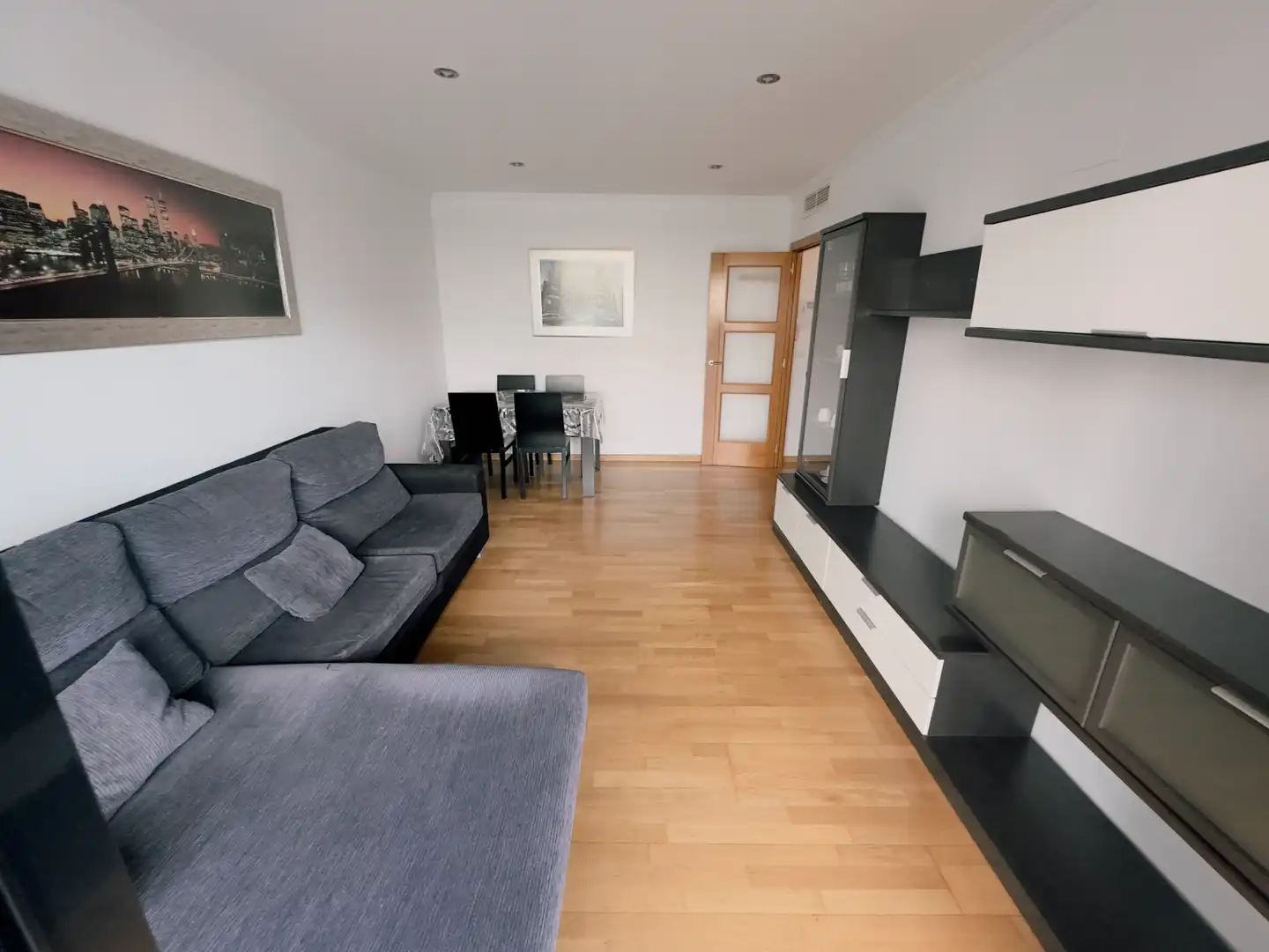 Sala de estar de Apartamento en venta en Santa Pola con Aire acondicionado, Calefacción y Parquet