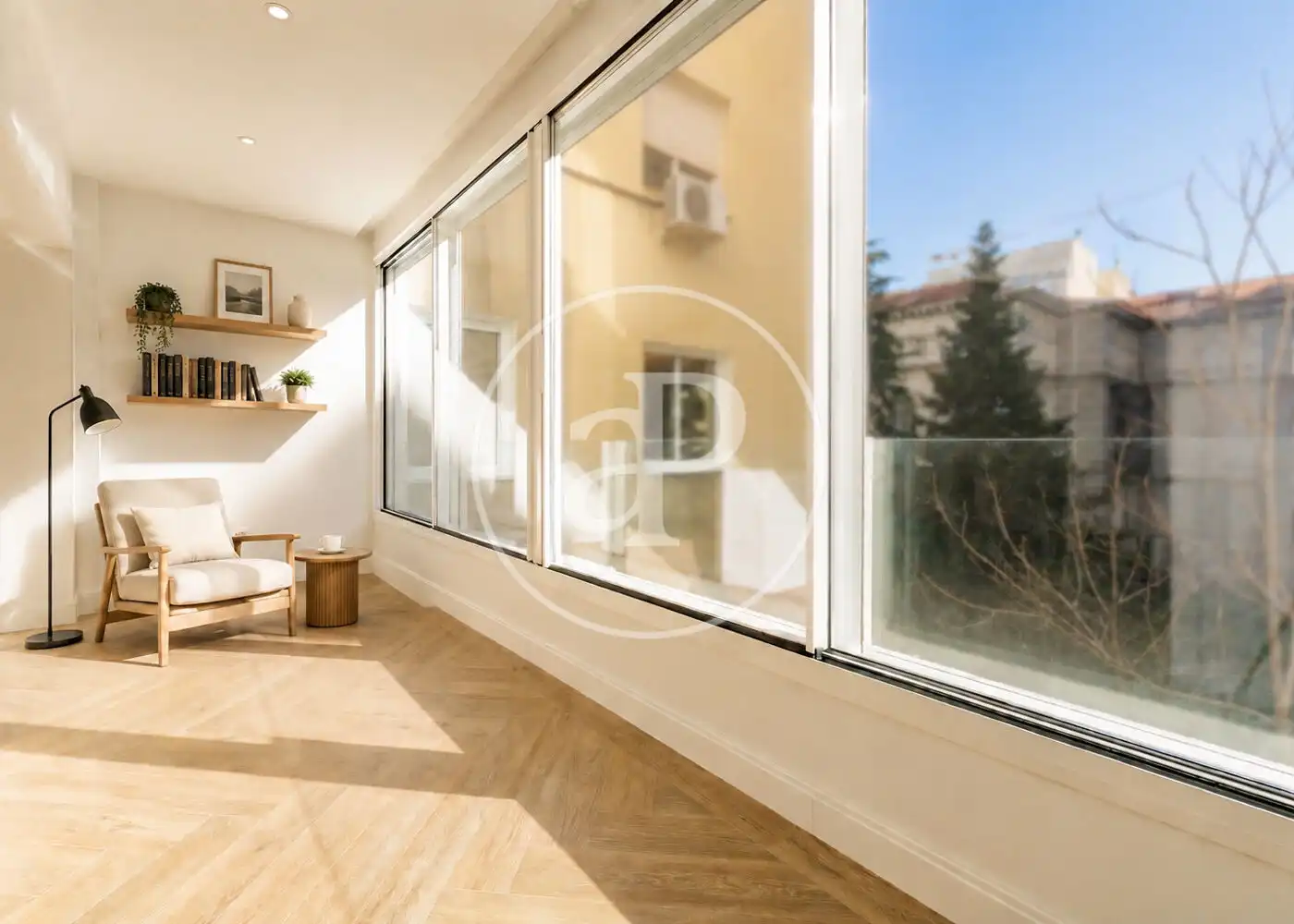 Terrasse von Wohnung zum Verkauf in Madrid mit Klimaanlage, Heizung und Abstellraum