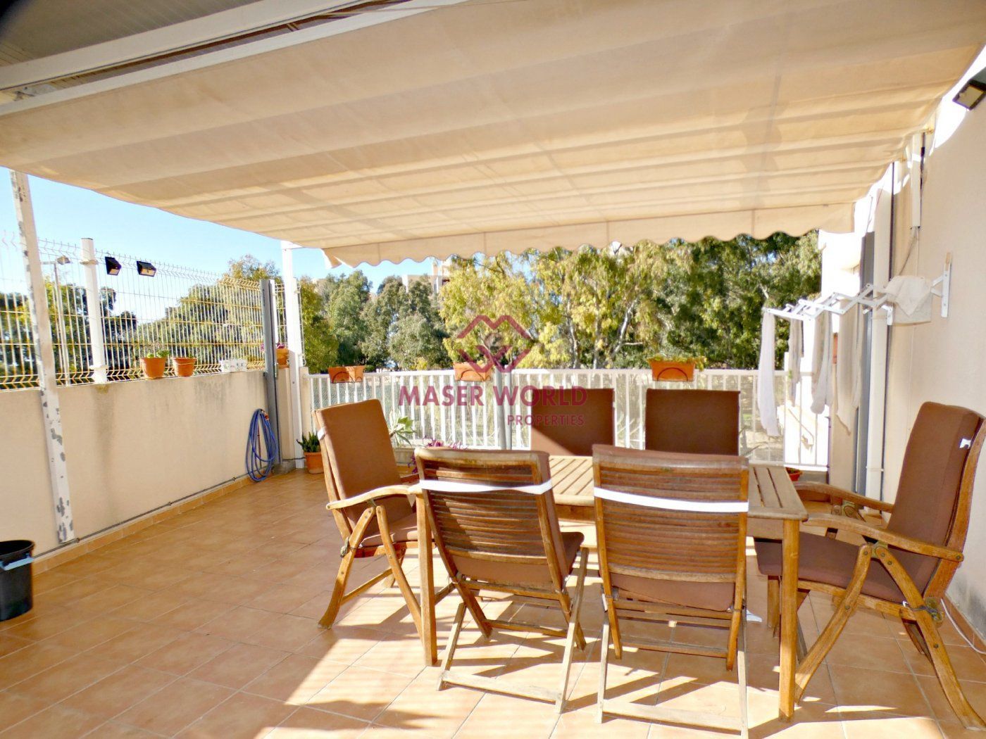 Terrace of Flat for sale in Cartagena  with Air Conditioner, Terrace and Furnished