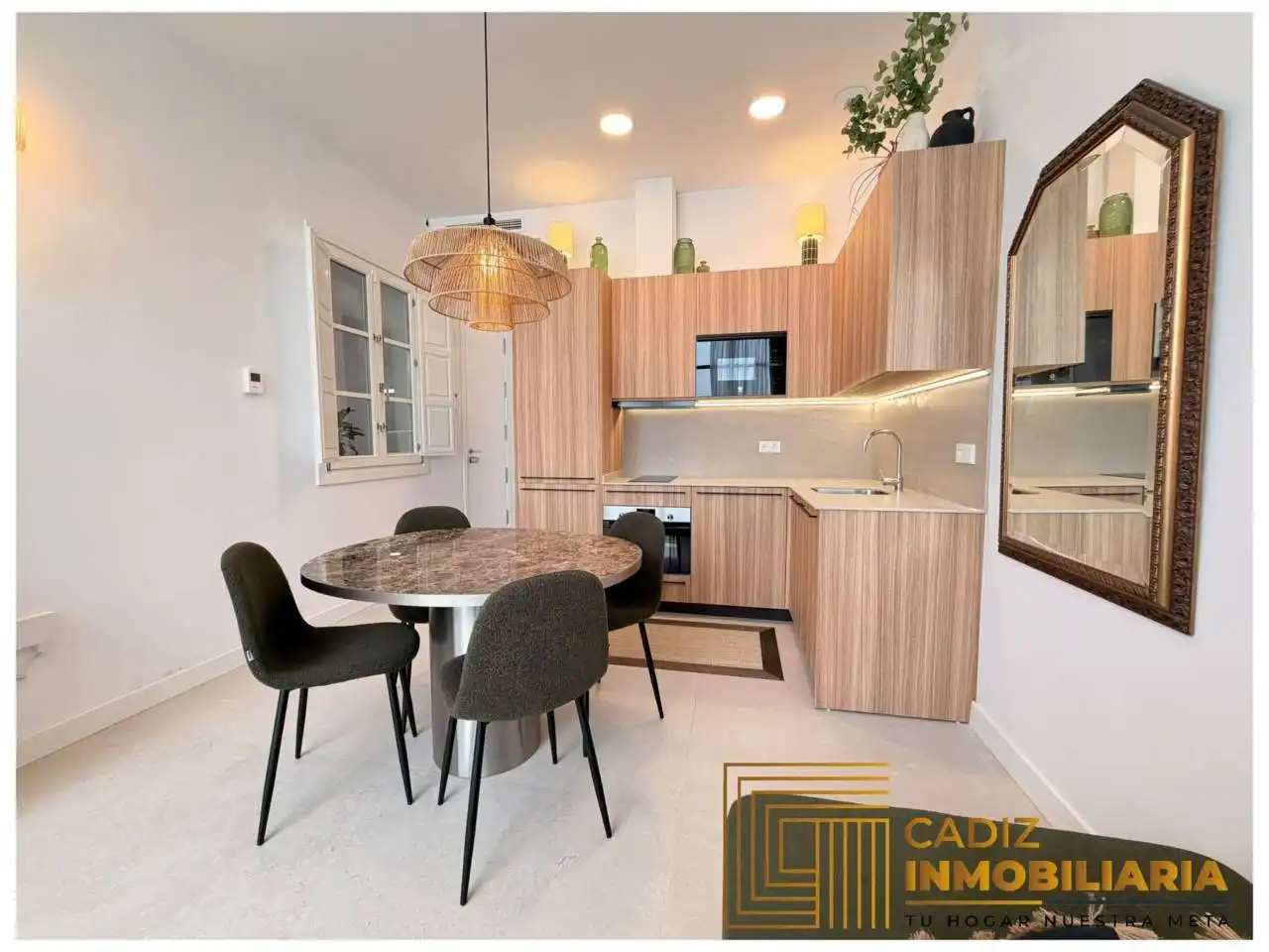 Kitchen of Flat for sale in Cádiz  with Air Conditioner and Furnished