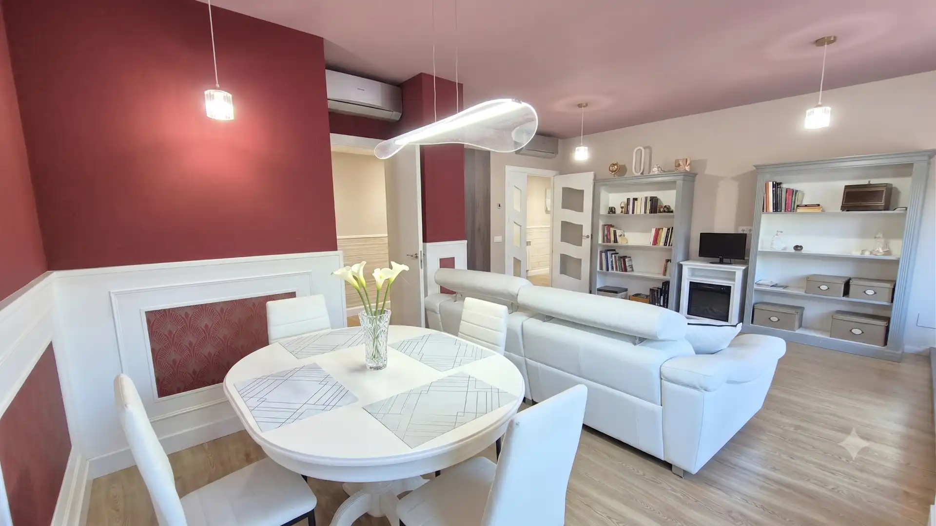 Sala de estar de Piso en venta en Rivas-Vaciamadrid con Aire acondicionado, Calefacción y Jardín privado