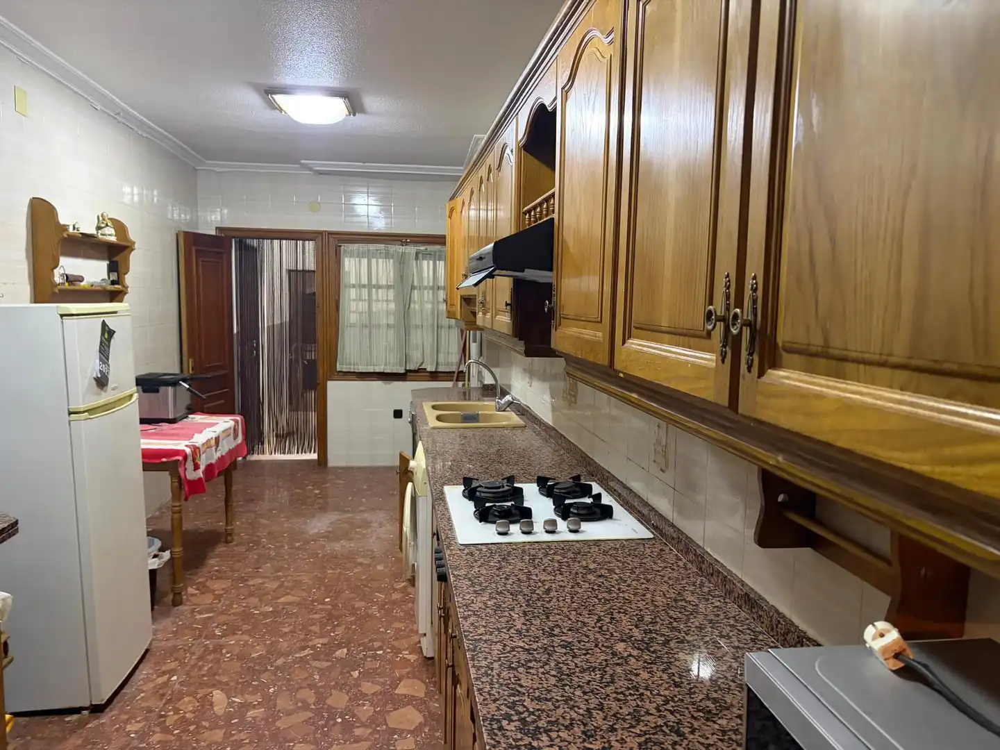 Kitchen of Flat for sale in Sax  with Terrace, Storage room and Microwave