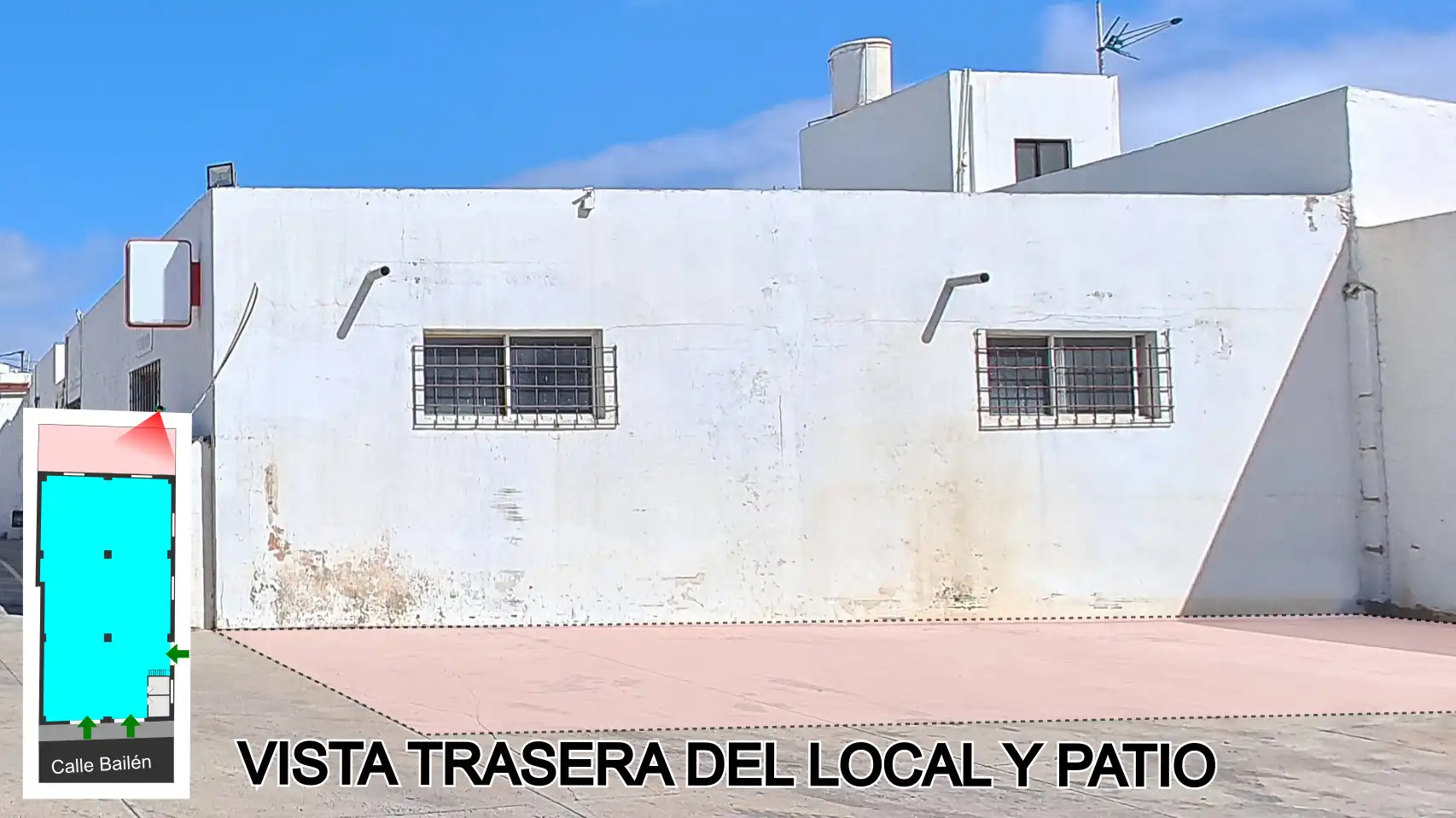 Vista exterior de Local en venda en Ingenio