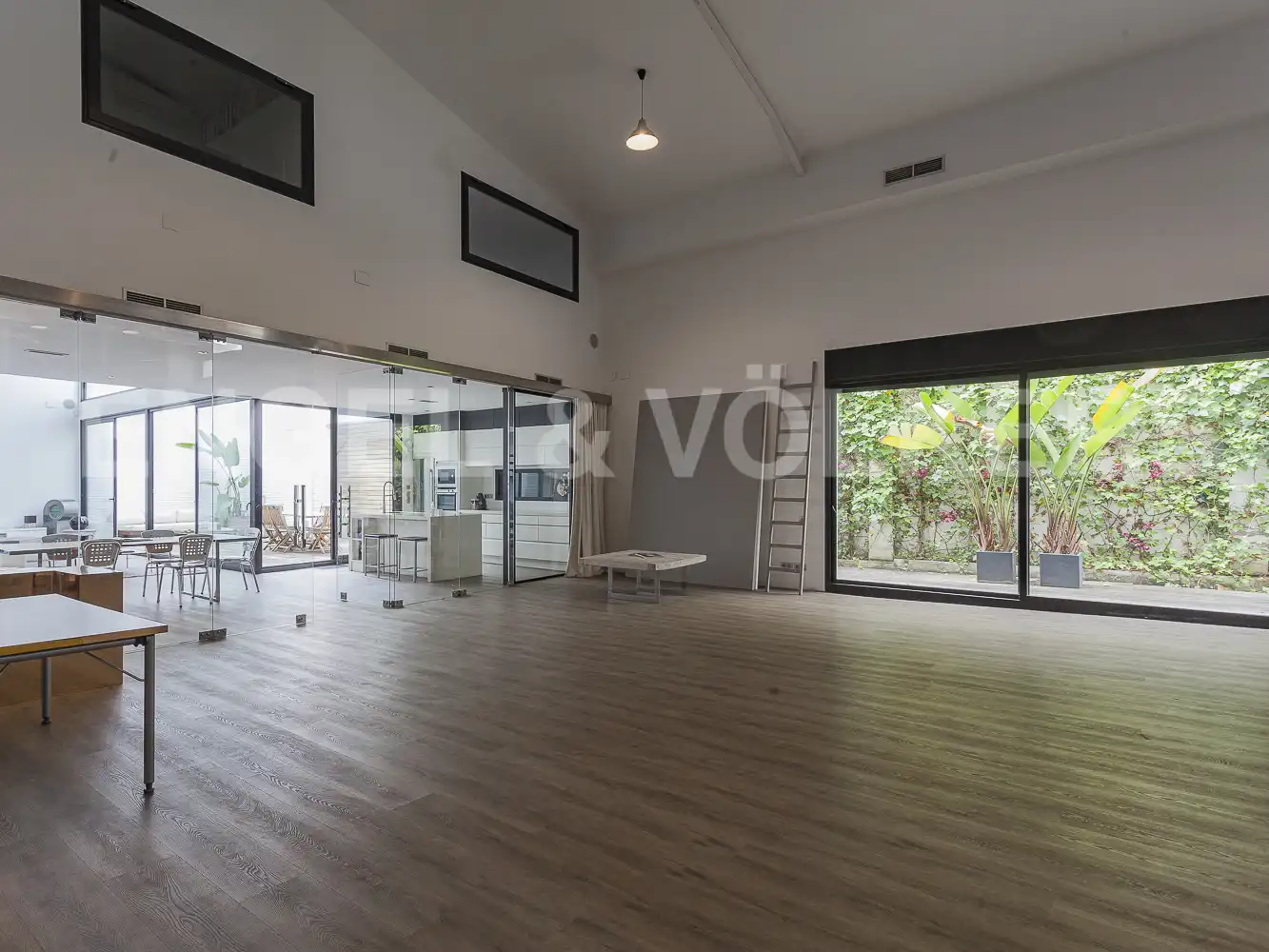 Sala de estar de Loft en venta en Barcelona con Aire acondicionado, Calefacción y Jardín privado