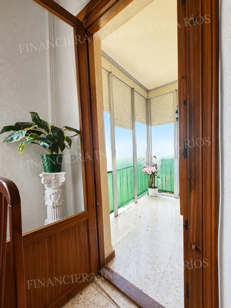 Balcony of Flat for sale in Sevilla