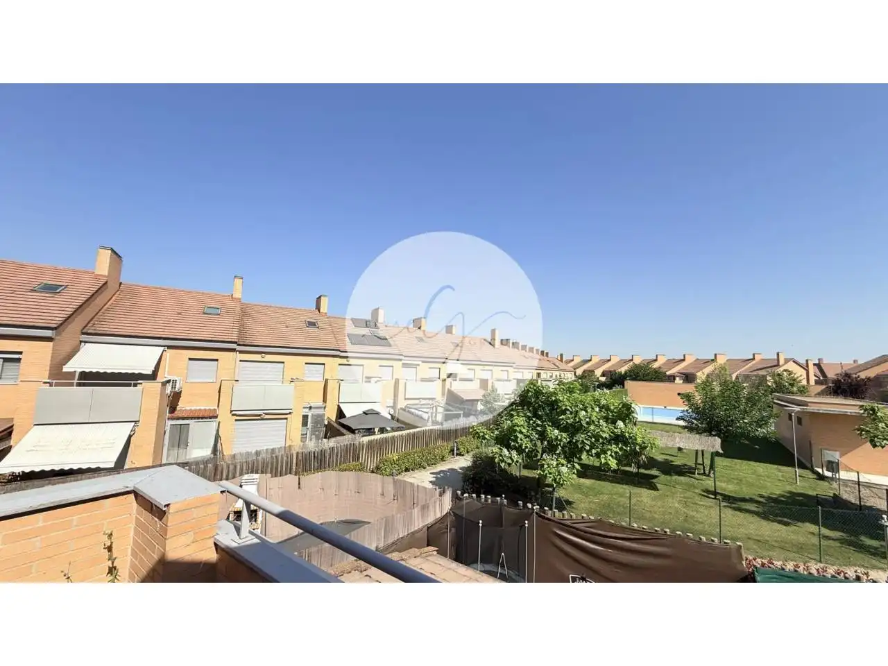 Exterior view of Detached homes for sale in Aldeamayor de San Martín  with Heating, Private garden and Terrace