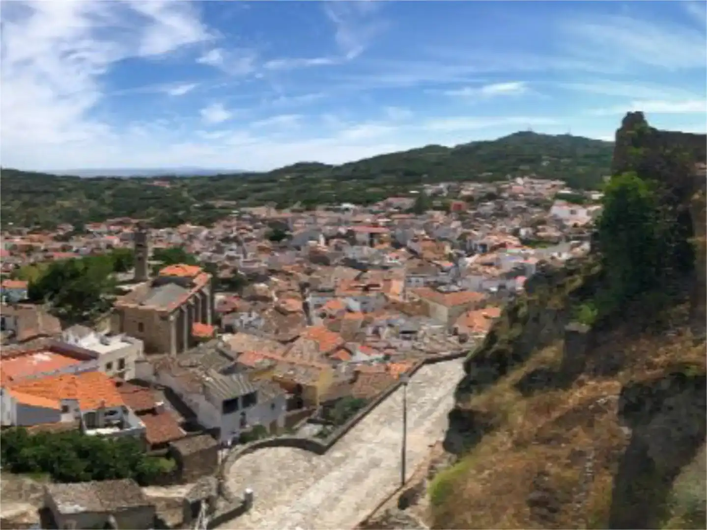 Vista exterior de Finca rústica en venta en Montánchez con Jardín privado, Trastero y Amueblado