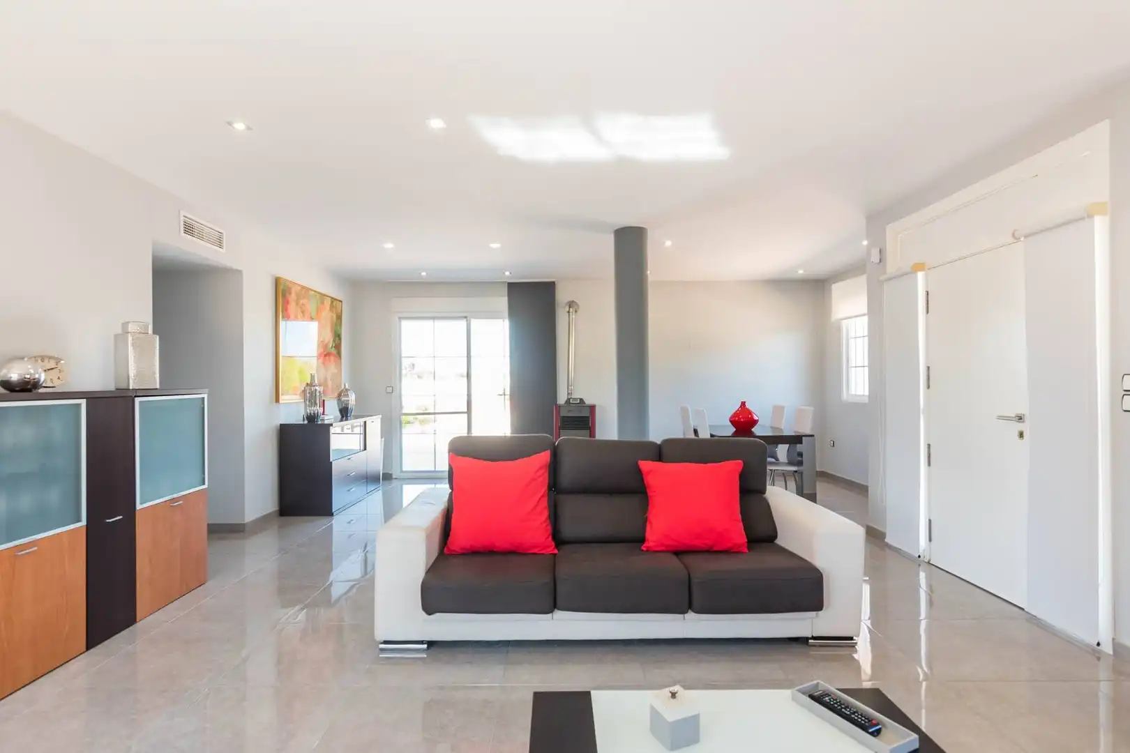 Sala de estar de Casa o chalet en venta en Murcia con Aire acondicionado, Calefacción y Terraza