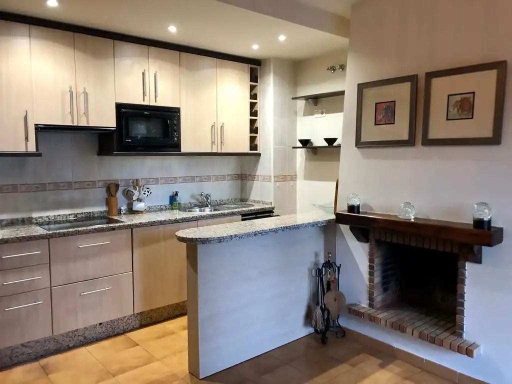 Kitchen of Flat for sale in Mijas  with Heating, Terrace and Community pool