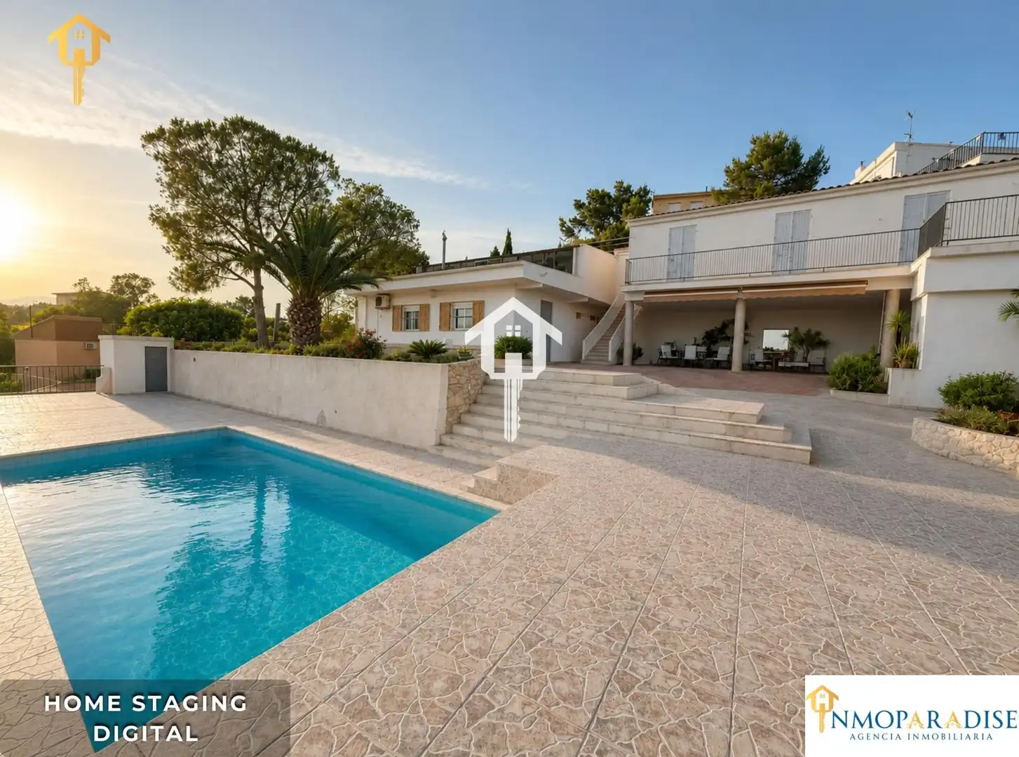 Exterior view of Houses for sale in San Vicente del Raspeig / Sant Vicent del Raspeig  with Air Conditioner, Private garden and Terrace
