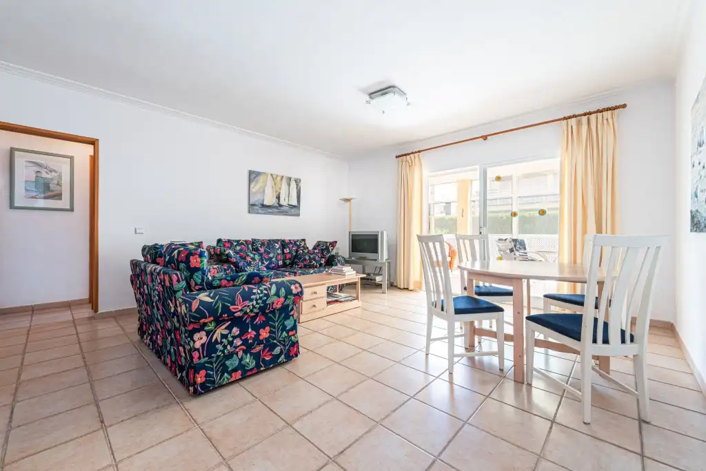 Sala d'estar de Apartament en venda en Pollença amb Aire condicionat, Calefacció i Jardí privat
