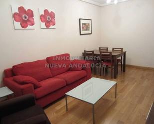 Living room of Flat to rent in  Almería Capital  with Parquet flooring and Furnished