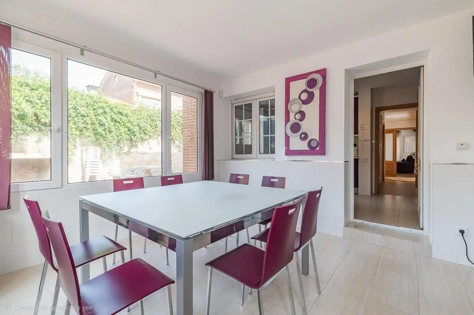 Menjador de Casa o xalet en venda en Guadarrama, Madrid
