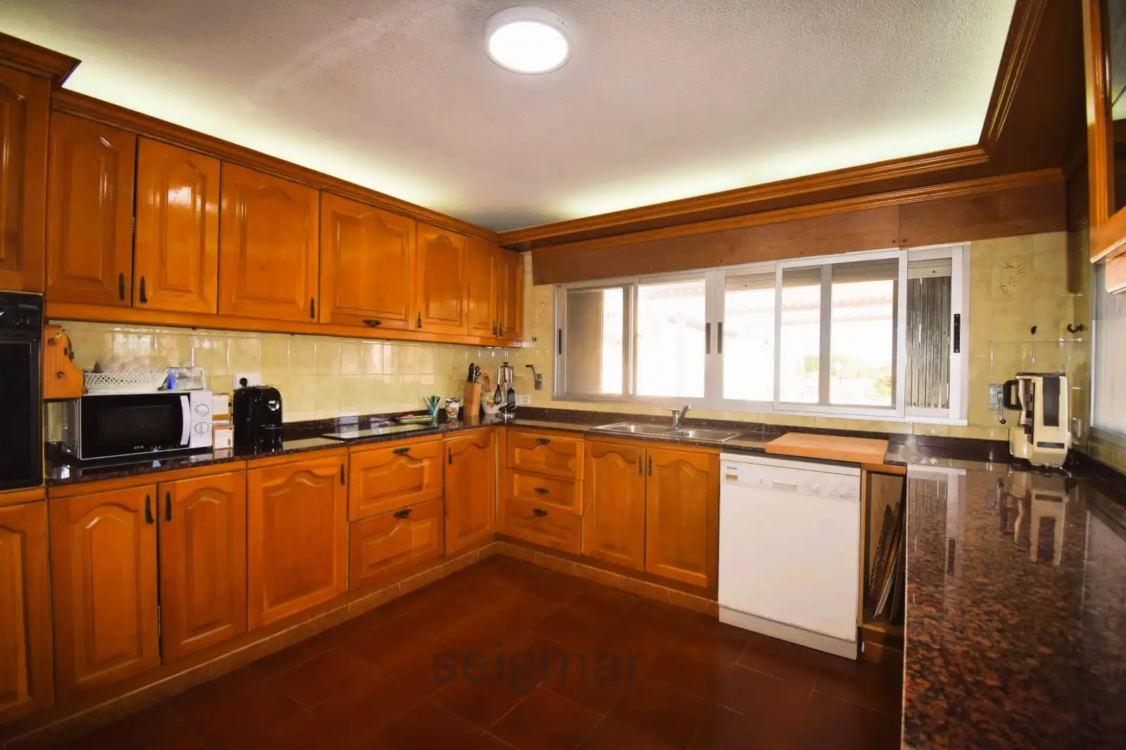 Kitchen of Houses for sale in Villajoyosa / La Vila Joiosa  with Air Conditioner, Heating and Private garden
