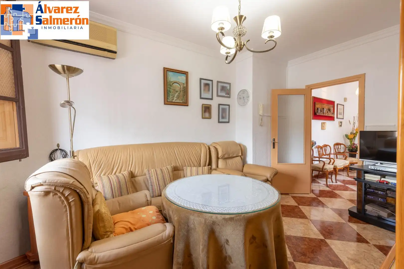 Sala de estar de Ático en venta en Granada