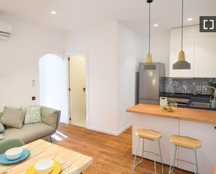 Kitchen of Flat to rent in  Barcelona Capital  with Air Conditioner, Heating and Furnished