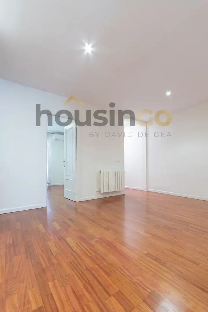 Sala de estar de Piso de alquiler en Barrio de Salamanca
