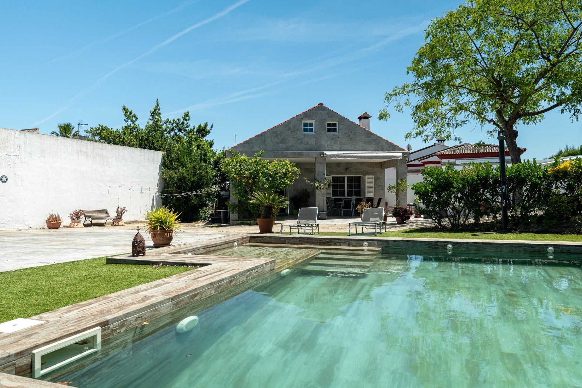 Swimming pool of House or chalet for sale in Aljaraque  with Heating, Private garden and Terrace