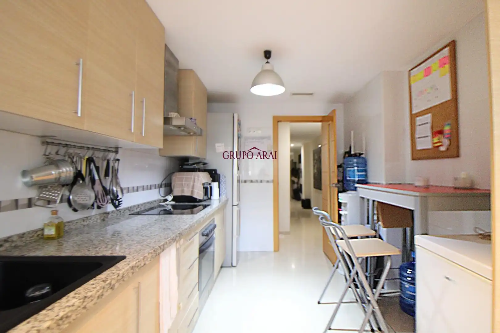Küche von Wohnung zum Verkauf in San Vicente del Raspeig / Sant Vicent del Raspeig mit Klimaanlage und Abstellraum